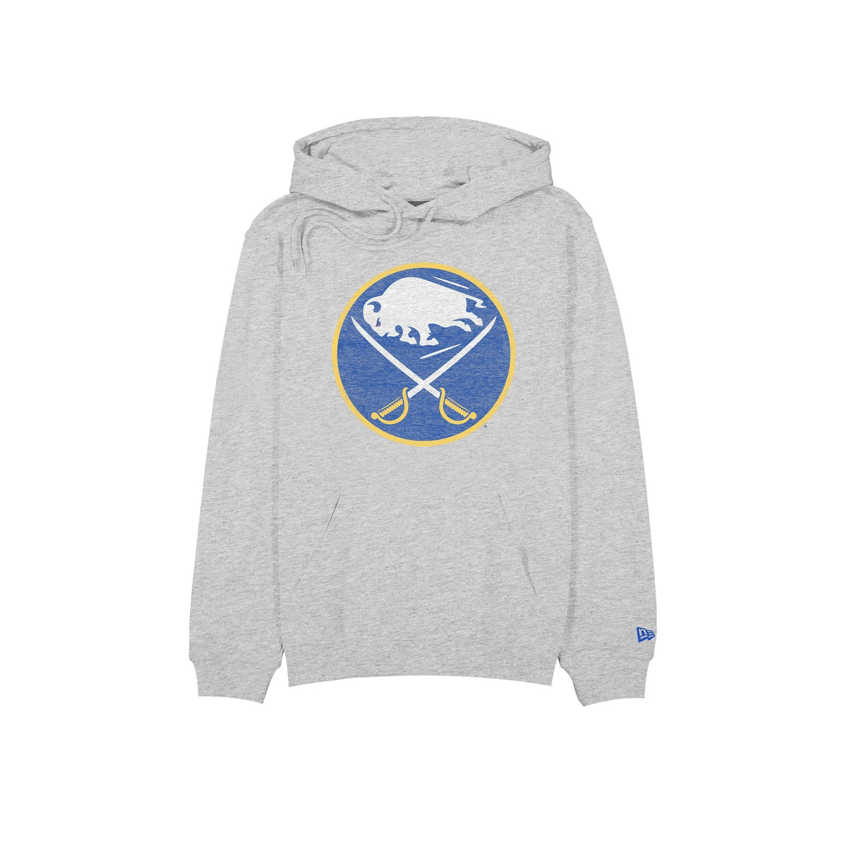 Buffalo Sabres Wash Gray Logo Hoodie