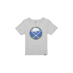 Buffalo Sabres Wash Logo Women's Gray Short-Sleeve T-Shirt
