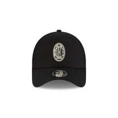 AC Milan Black 9FORTY A-Frame Trucker Hat