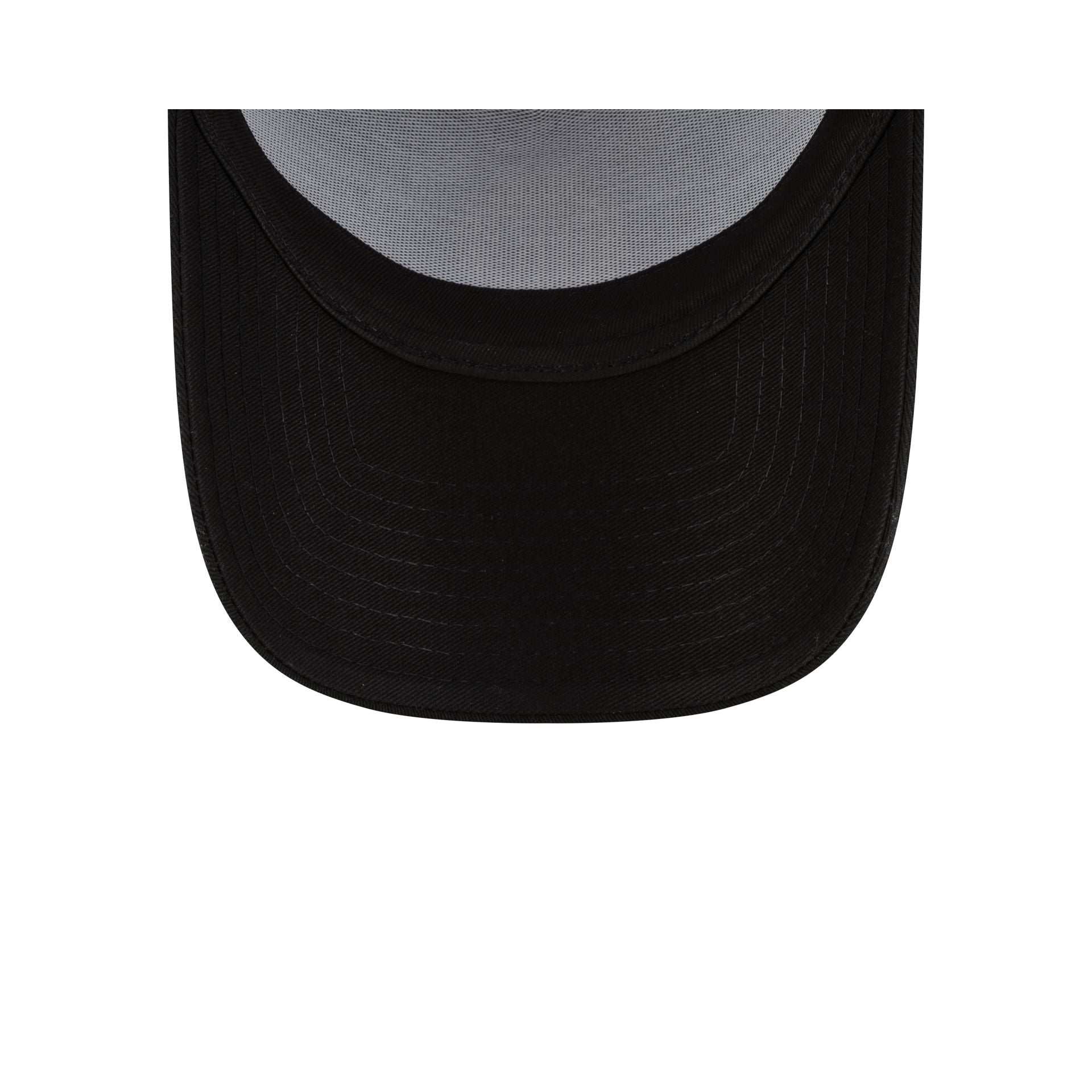 AC Milan Black 9FORTY A-Frame Trucker Hat