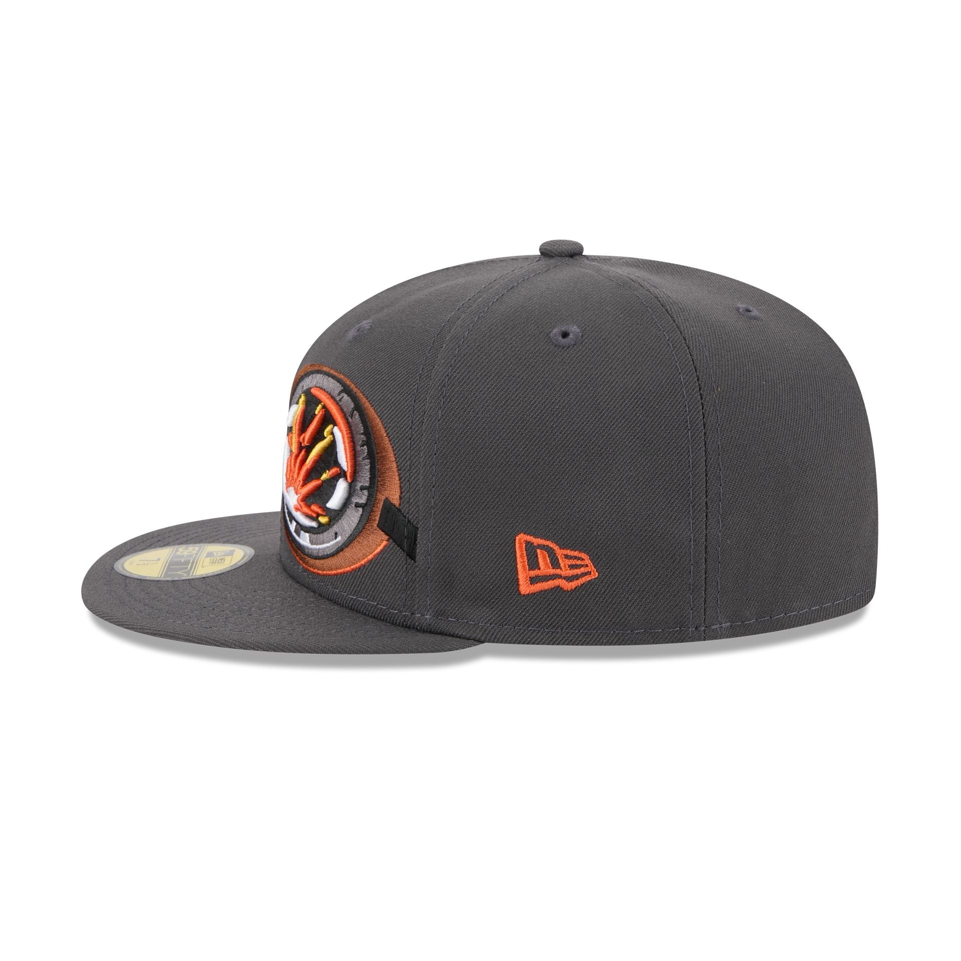 Lehigh Valley IronPigs Theme Night Gray 59FIFTY Fitted Hat