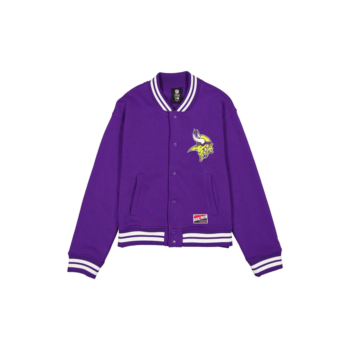 Minnesota Vikings Throwback Women's Snap Front Jacket
