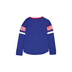 New York Rangers Throwback Women's V-Neck Long-Sleeve T-Shirt
