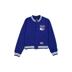 New York Rangers Throwback Women's Snap Front Jacket