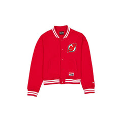 New Jersey Devils Throwback Women's Snap Front Jacket