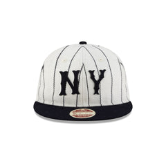 New York Yankees Heritage Pinstripe Retro Crown 9FIFTY Strapback Hat