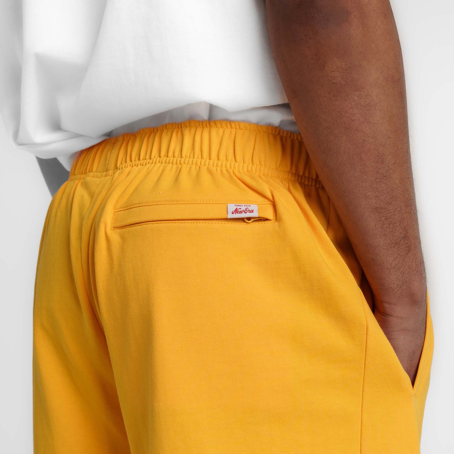 New Era Branded Alden Gold Sweatshorts