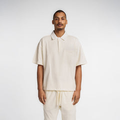 New Era Branded Alden Chrome White Rugby Shirt