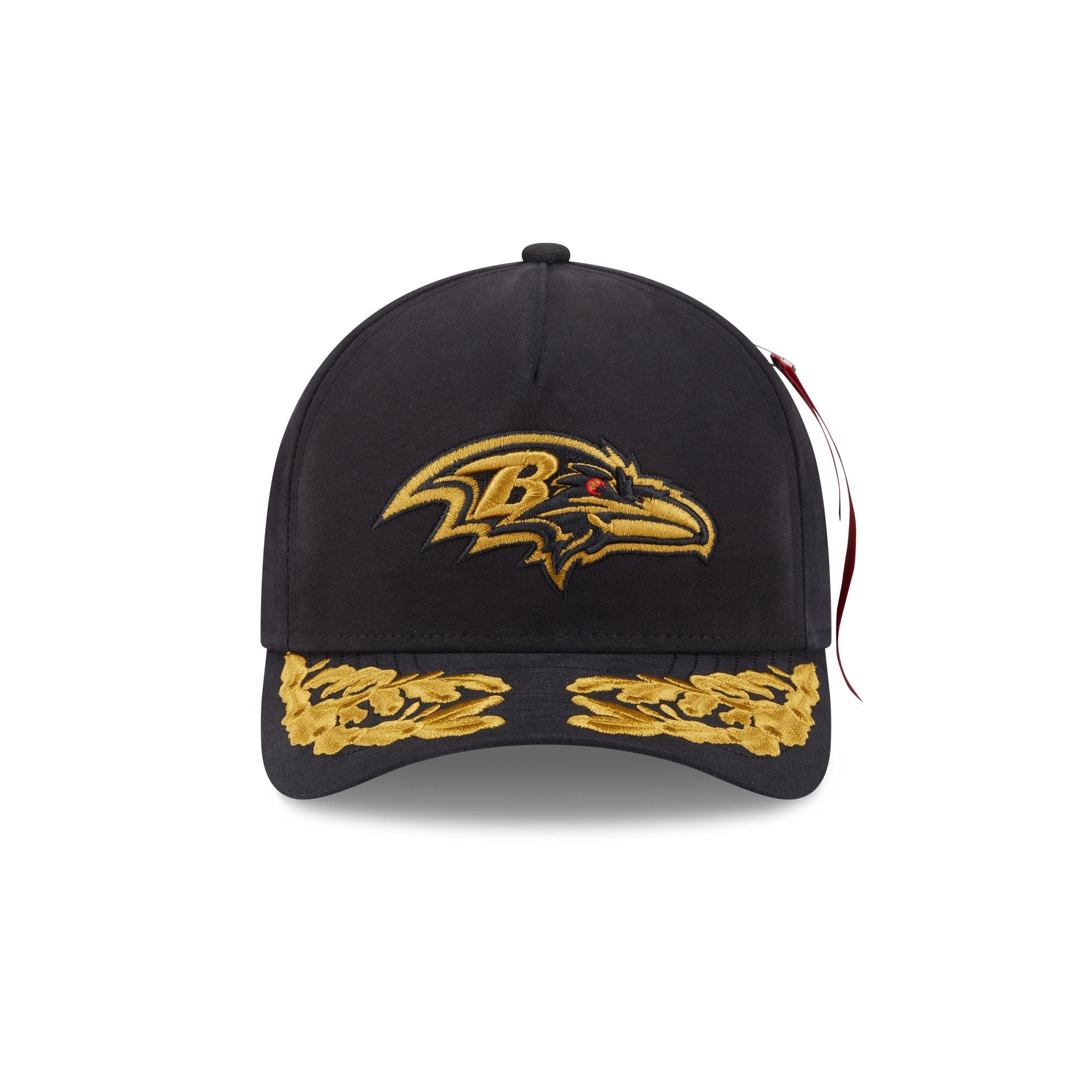 Alpha Industries x Baltimore Ravens Black 9FORTY M-Crown A-Frame Snapback Hat