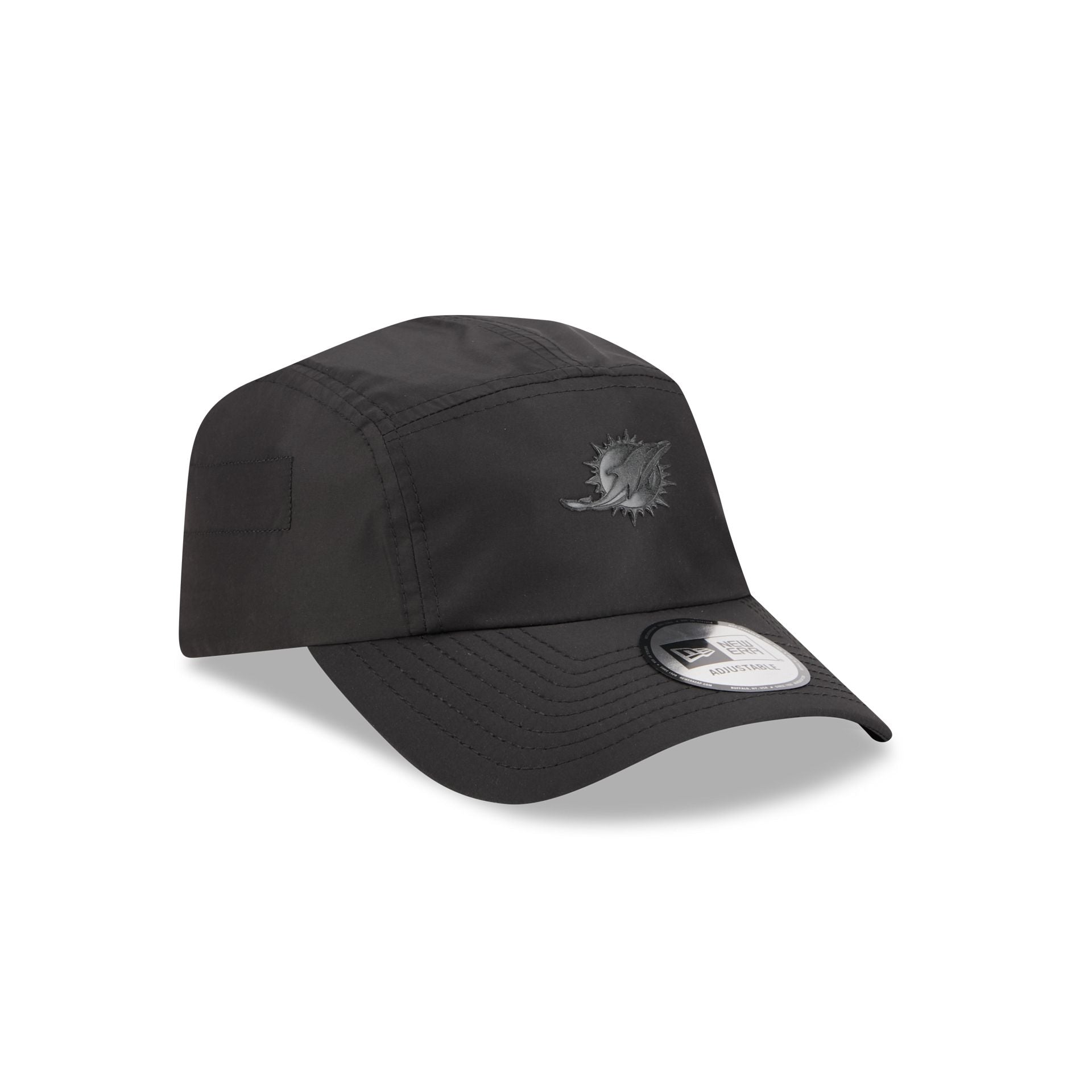 Alpha Industries x Miami Dolphins Black Runner Adjustable Hat