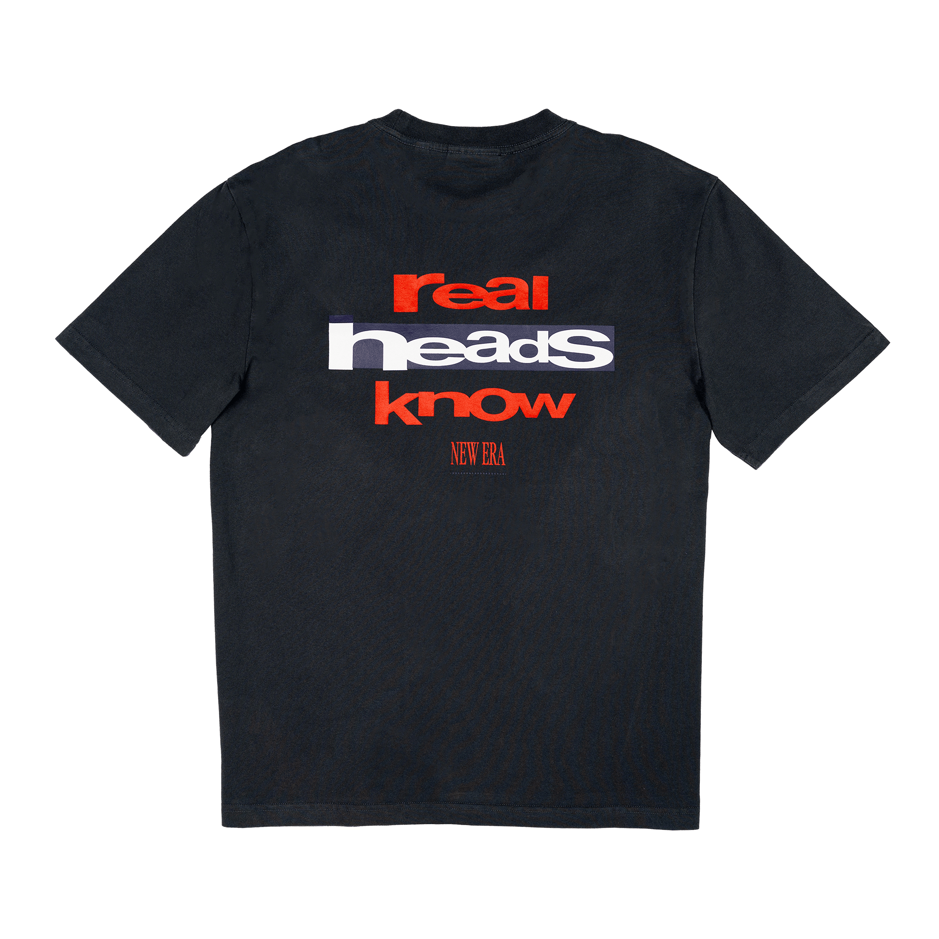 New Era Branded Real Heads Black T-Shirt