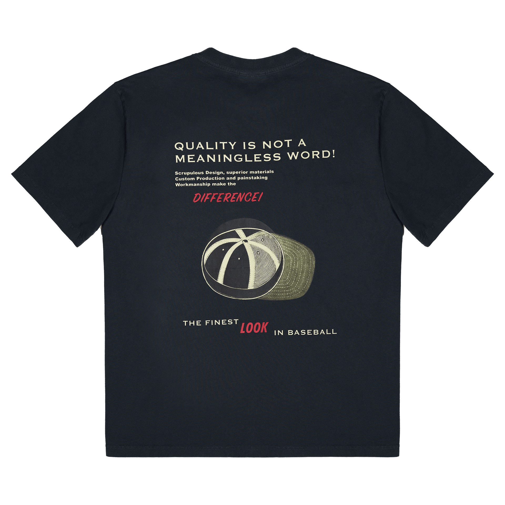 New Era Branded Finest Look Black T-Shirt