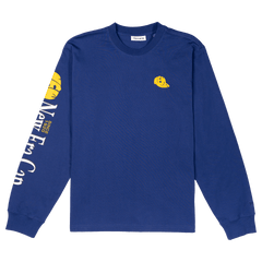 New Era Branded Lock Up '87 Dark Royal Long Sleeve T-Shirt