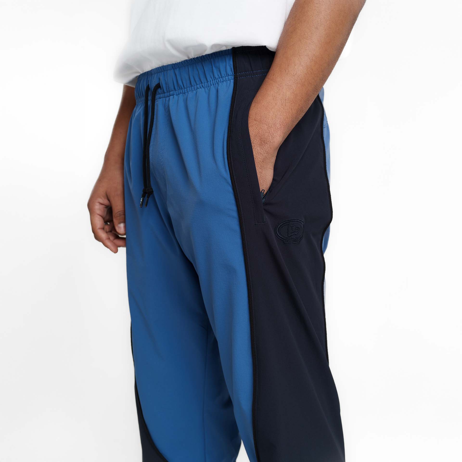 New Era Branded Retro-Tech NE2K Indigo Track Pants