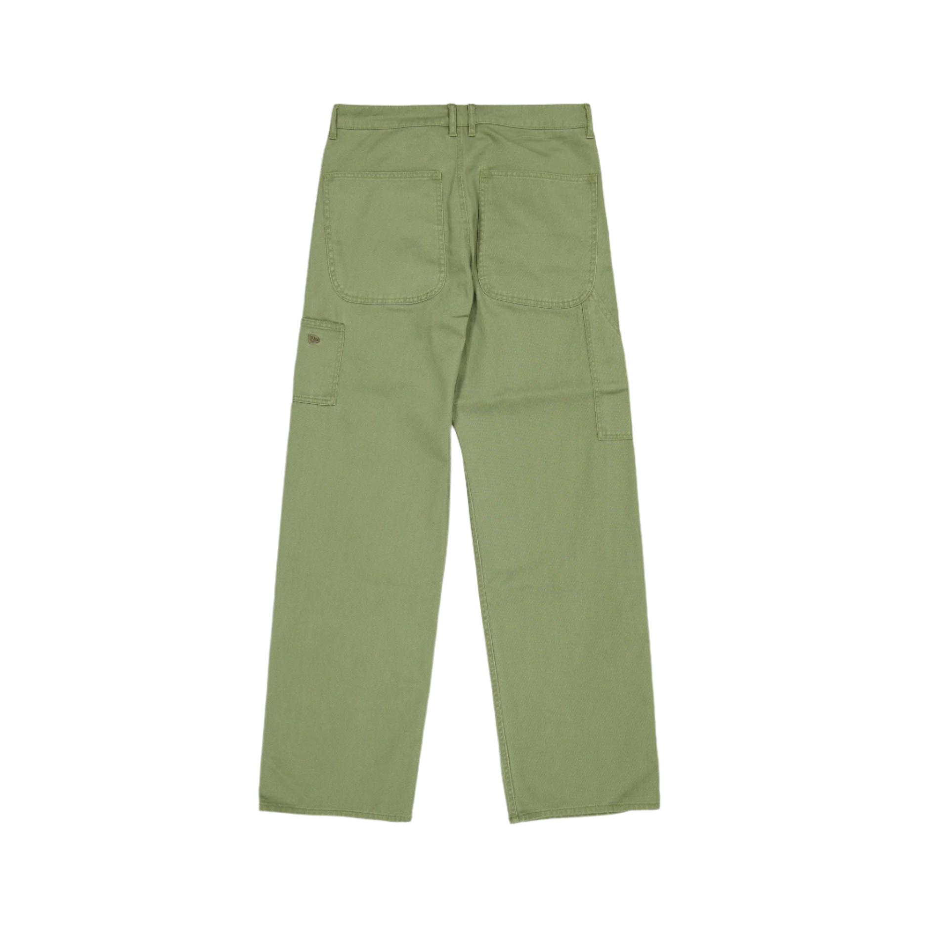 New Era Branded Ellicott Green Bark Twill Carpenter Pant