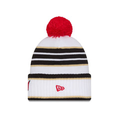 D.C. United 2025 Jersey Hook White Pom Knit Hat