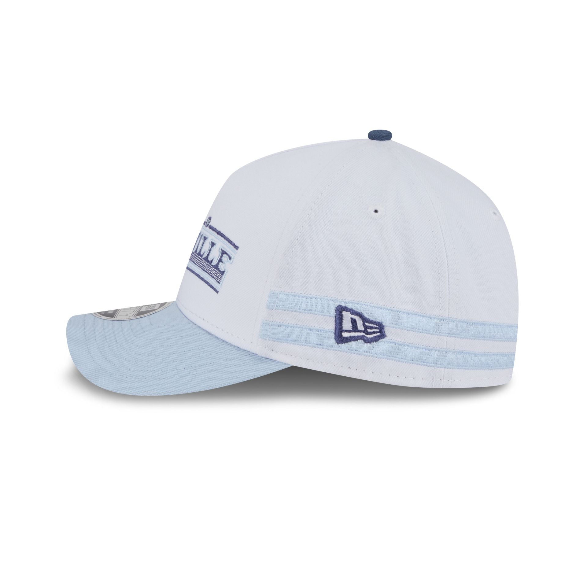 Nashville SC 2025 Jersey Hook White 9FORTY M-Crown A-Frame Snapback Hat