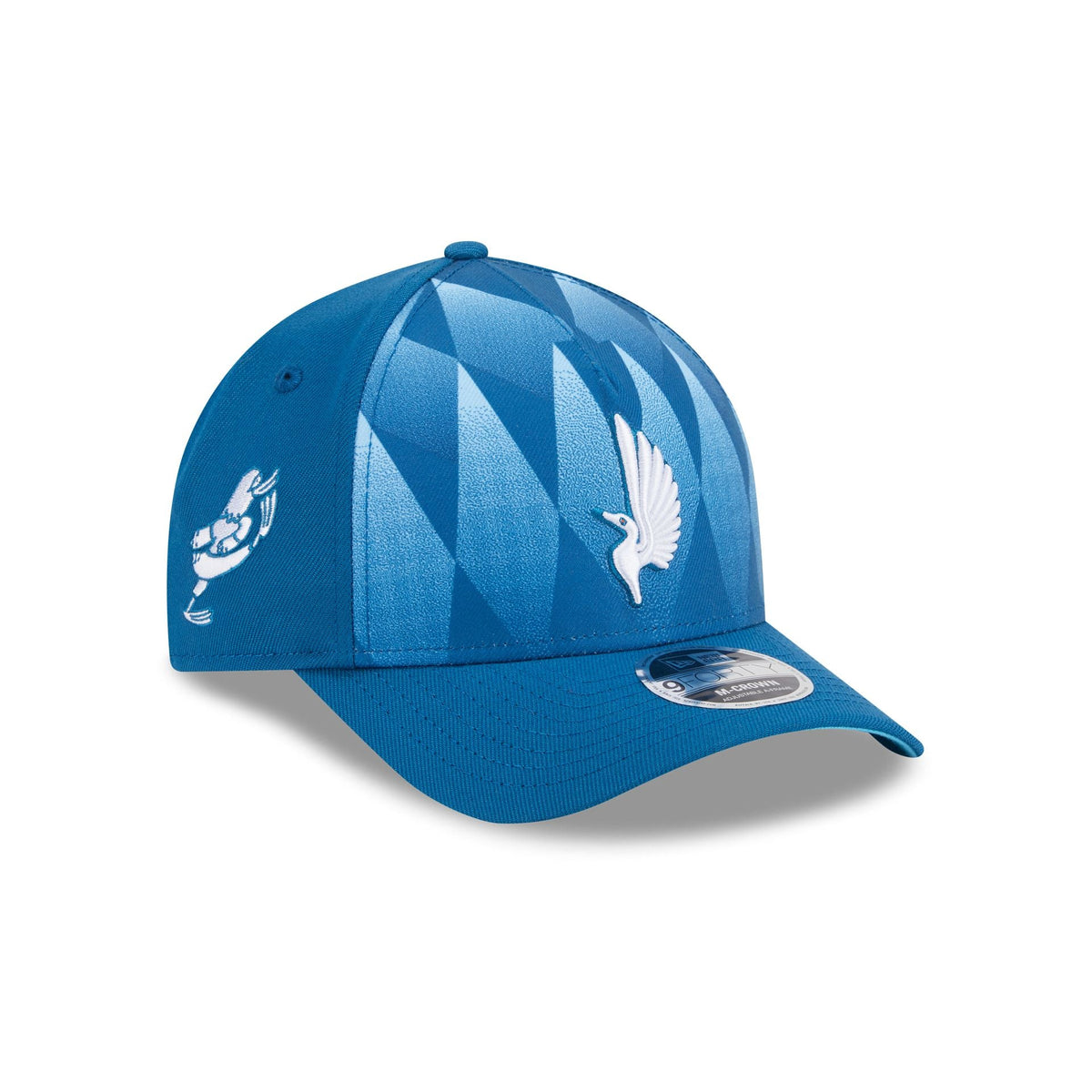 Minnesota United FC 2025 Jersey Hook Blue 9FORTY M-Crown A-Frame Snapback Hat