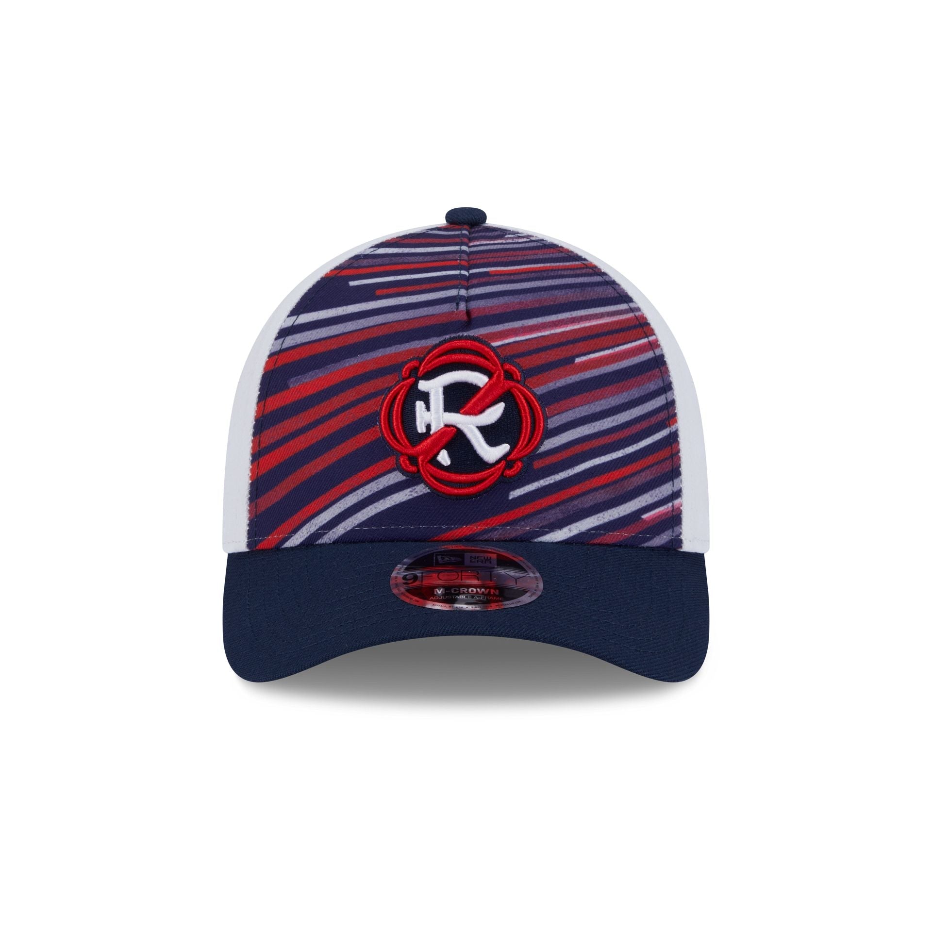 New England Revolution 2025 Jersey Hook Multicolor 9FORTY M-Crown A-Frame Snapback Hat