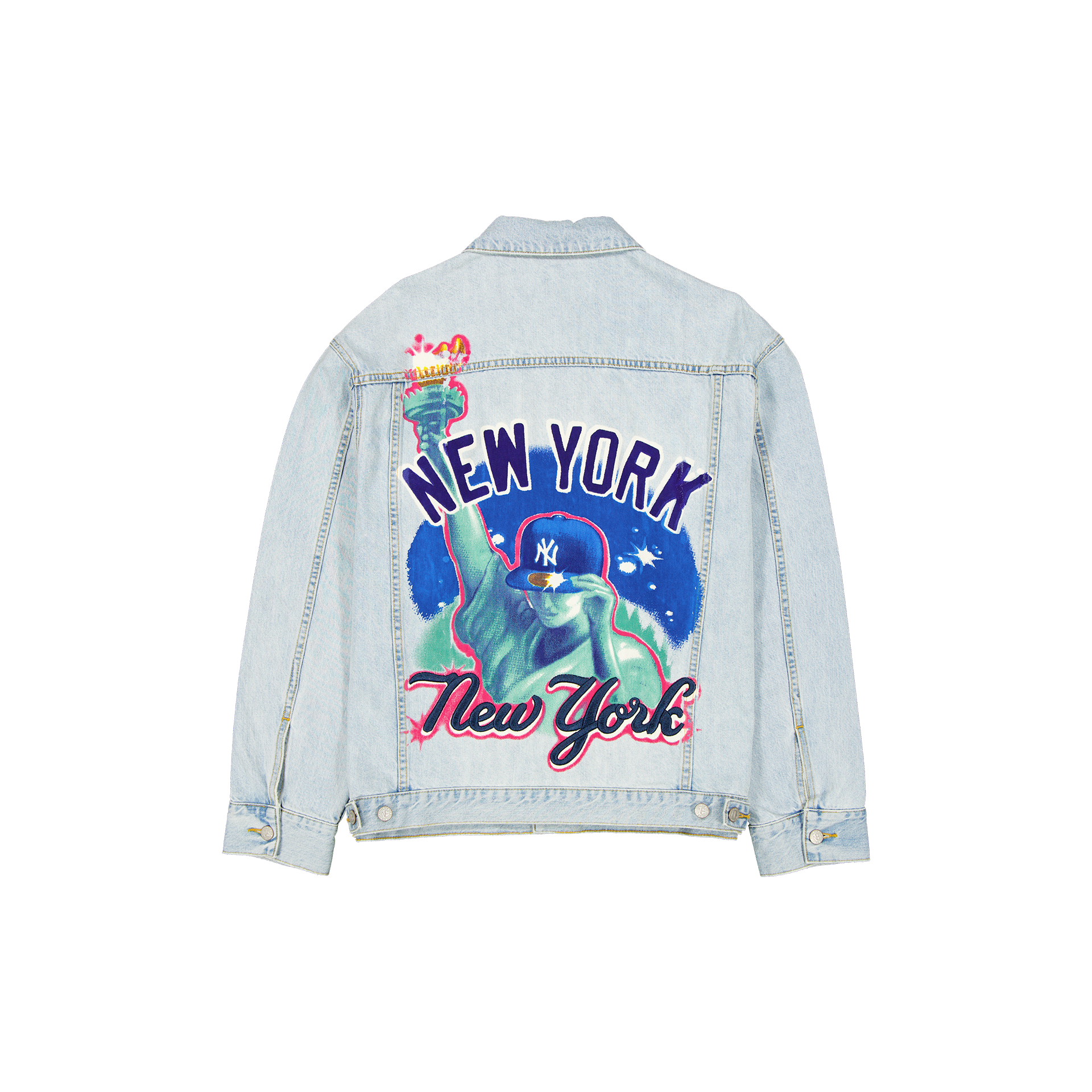 New York Yankees Denim Trucker Jacket