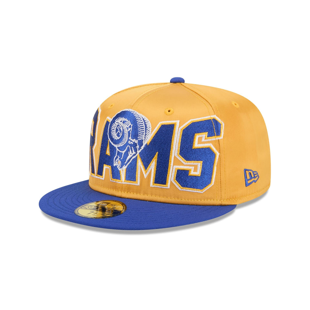 Los Angeles Rams Bold Satin 59FIFTY Fitted Hat