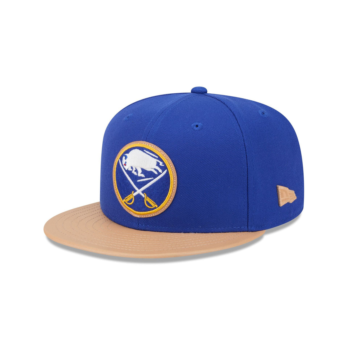Buffalo Sabres Leather Visor 59FIFTY Fitted Hat