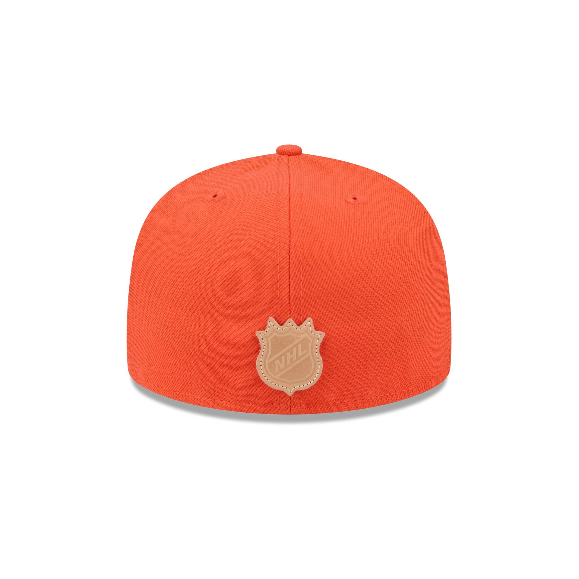 Anaheim Ducks Leather Visor 59FIFTY Fitted Hat