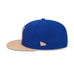 New York Rangers Leather Visor 59FIFTY Fitted Hat