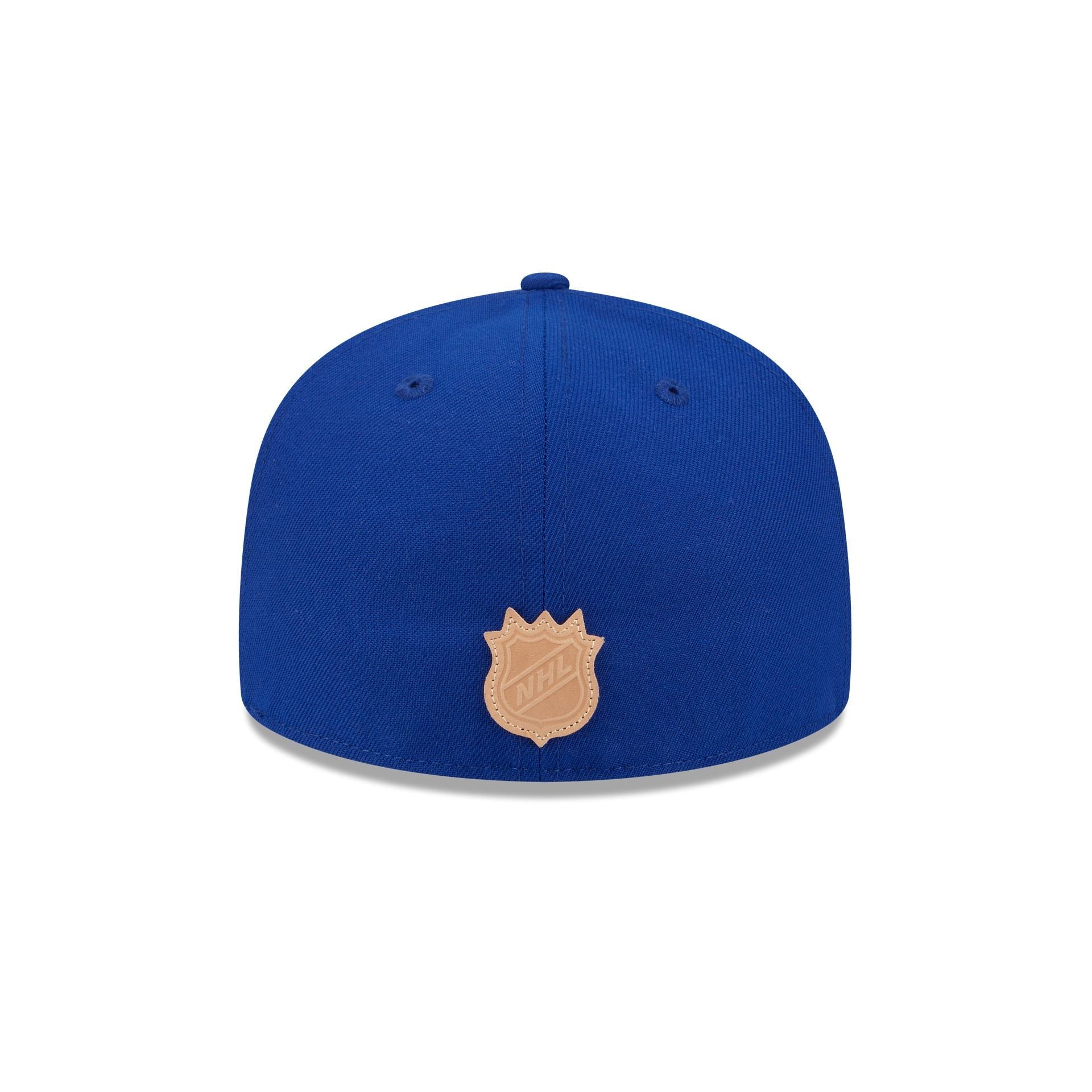 New York Rangers Leather Visor 59FIFTY Fitted Hat