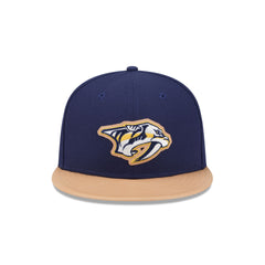 Nashville Predators Leather Visor 59FIFTY Fitted Hat