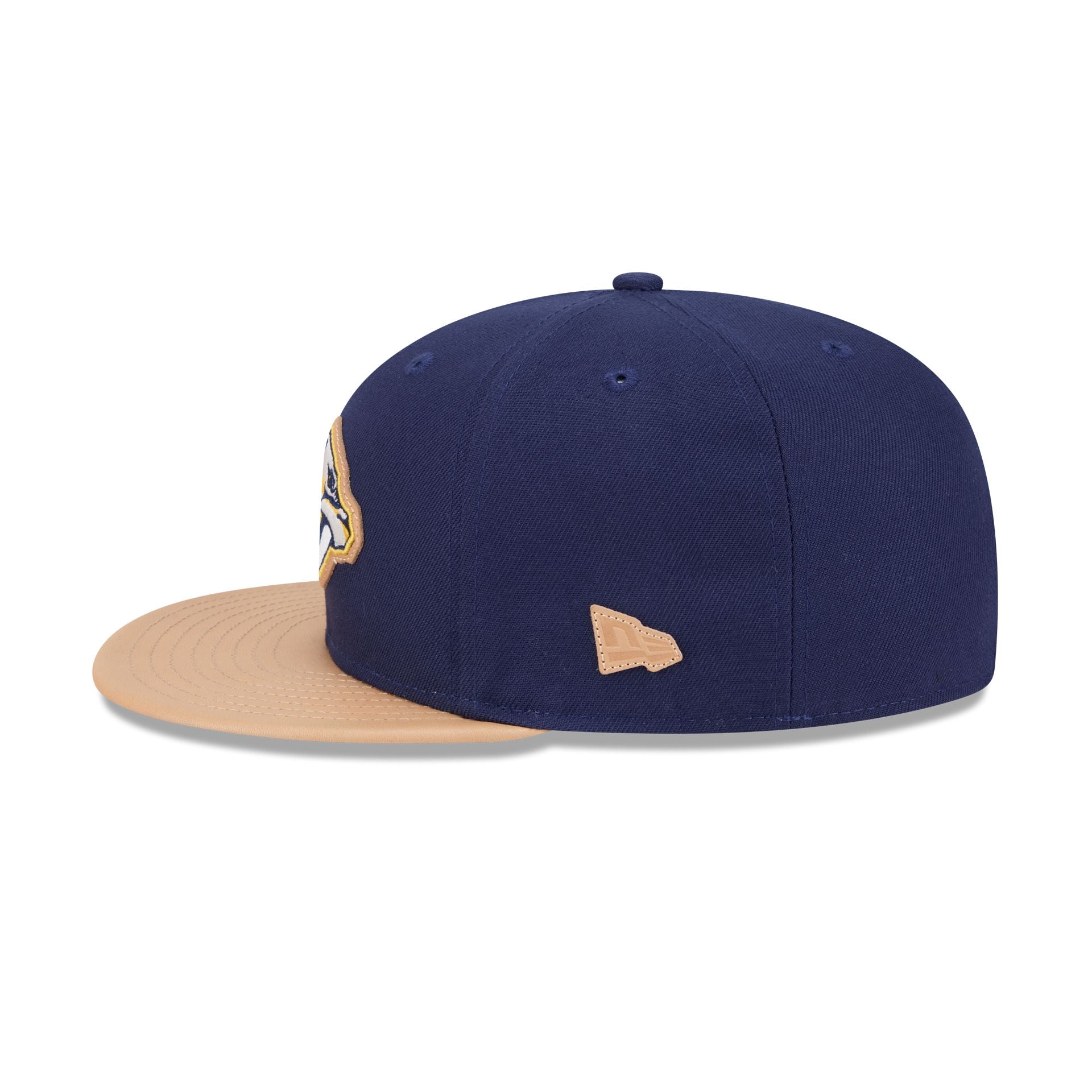 Nashville Predators Leather Visor 59FIFTY Fitted Hat
