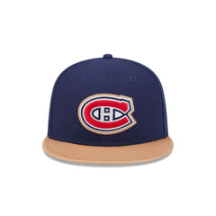 Montreal Canadiens Leather Visor 59FIFTY Fitted Hat