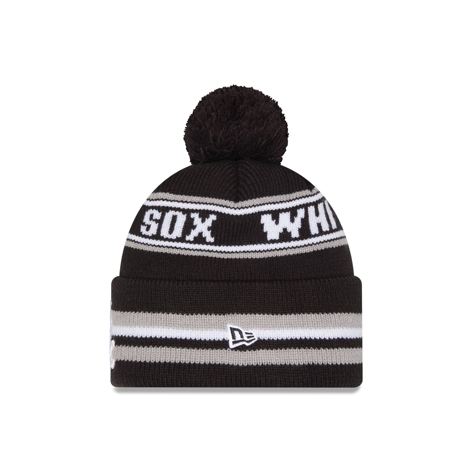 Chicago White Sox Classic Pom Knit Hat