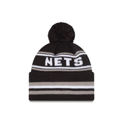 Brooklyn Nets Classic Pom Knit Hat