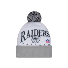 Las Vegas Raiders Spirit Pom Knit Hat