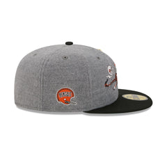 Cincinnati Bengals Heather Gray Wool 59FIFTY Fitted Hat