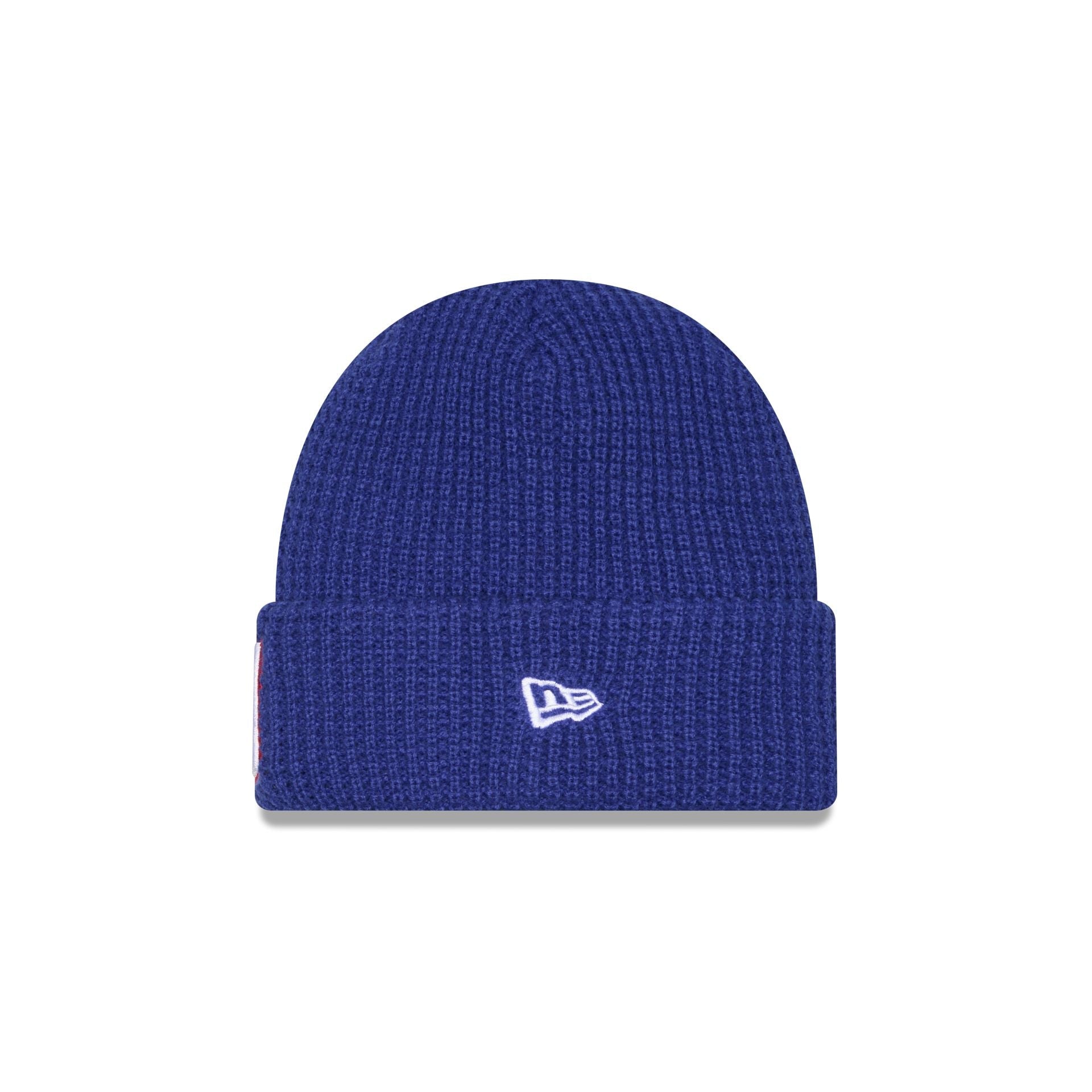 New York Giants Waffle Stitch Knit Beanie Hat