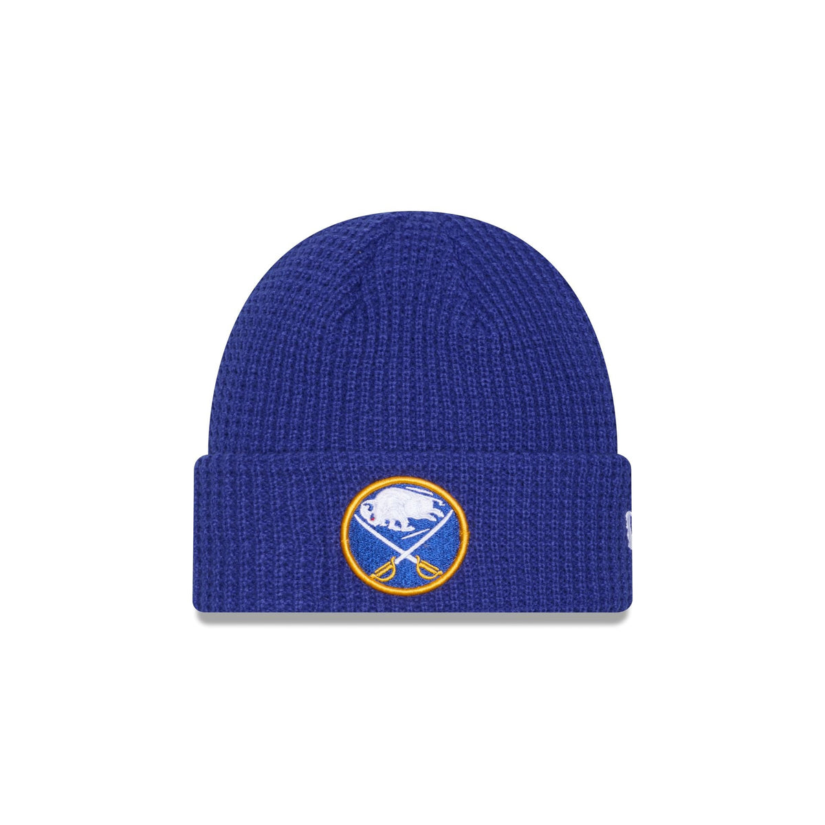 Buffalo Sabres Waffle Stitch Knit Beanie Hat