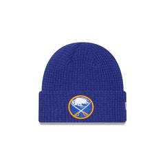 Buffalo Sabres Waffle Stitch Knit Beanie Hat