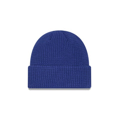 New York Rangers Waffle Stitch Knit Beanie Hat