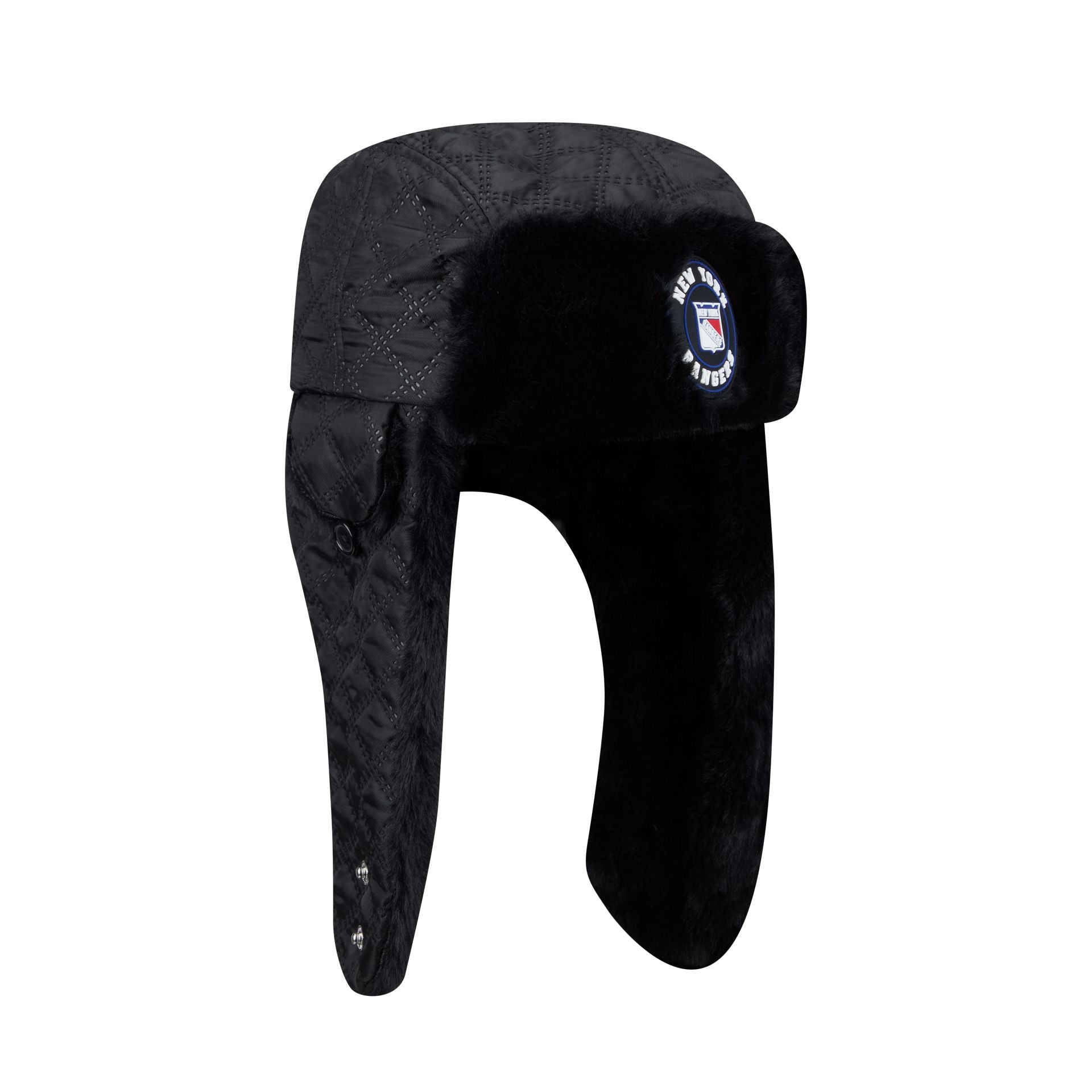 New York Rangers Quilted Fashion Trapper Hat
