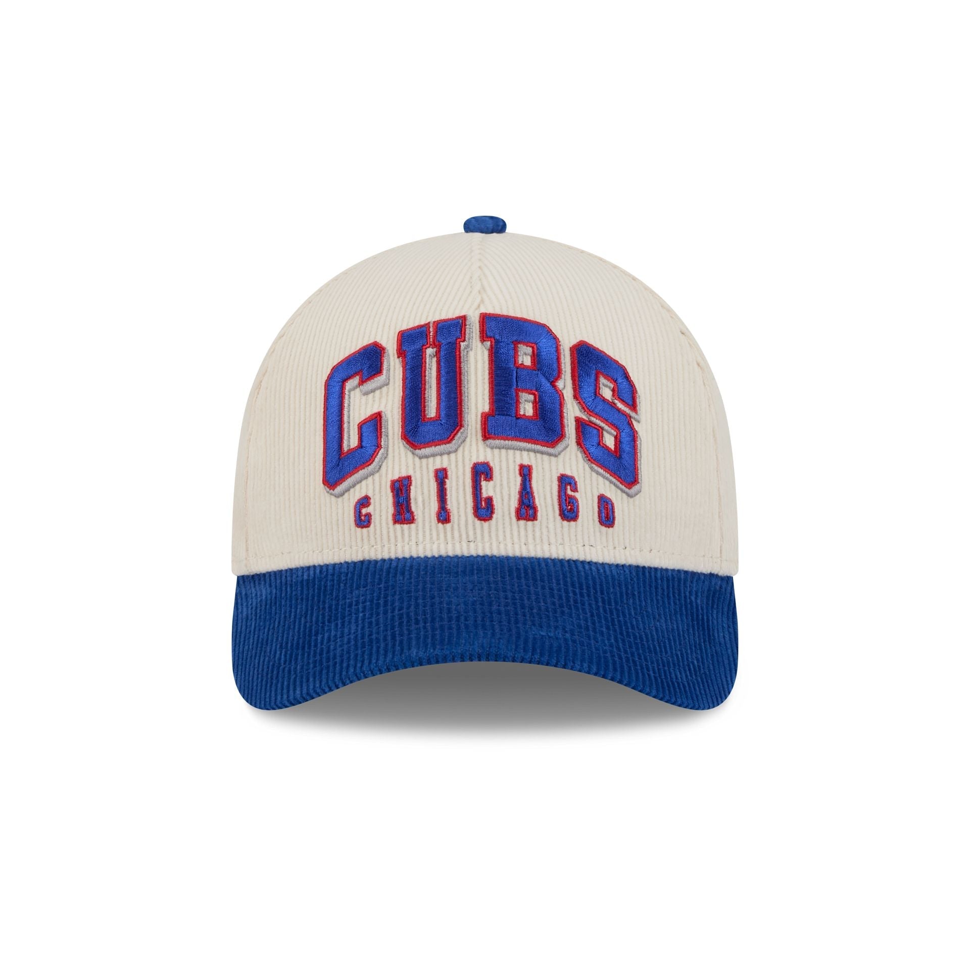 Chicago Cubs Stacked Corduroy 9FORTY M-Crown A-Frame Snapback Hat