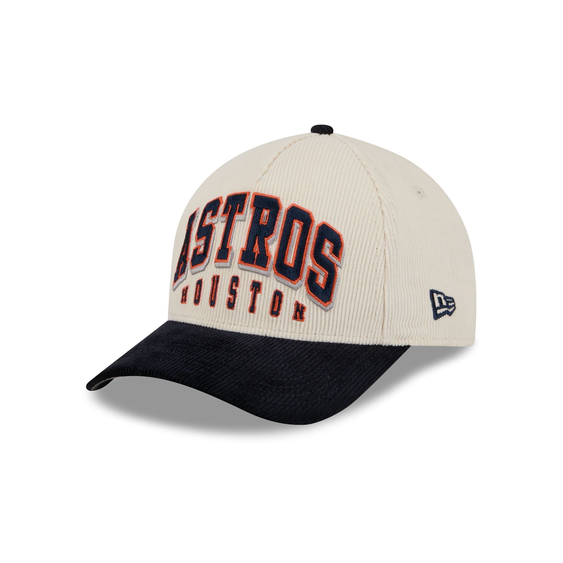 Houston Astros Stacked Corduroy 9FORTY M-Crown A-Frame Snapback Hat