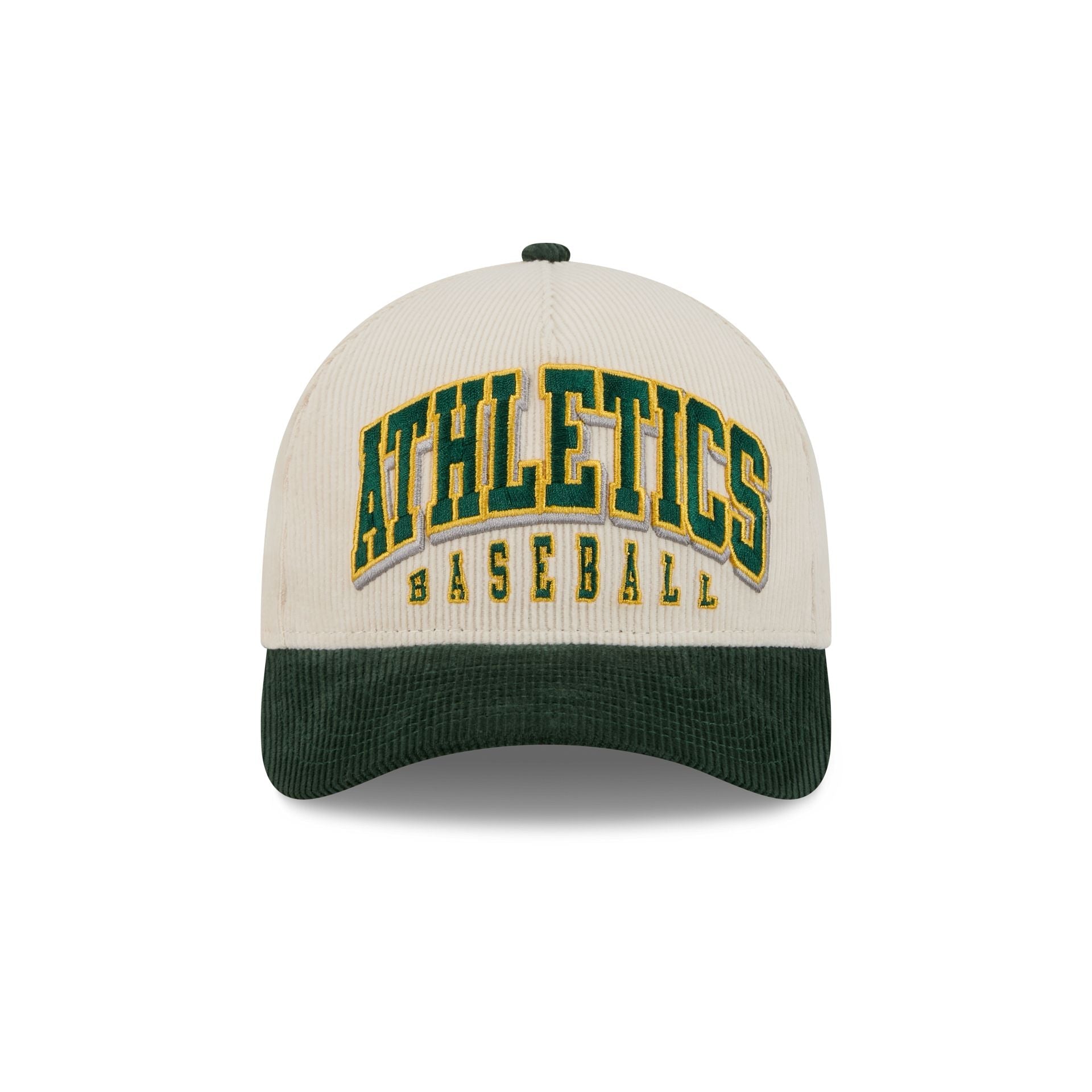 Athletics Stacked Corduroy 9FORTY M-Crown A-Frame Snapback Hat