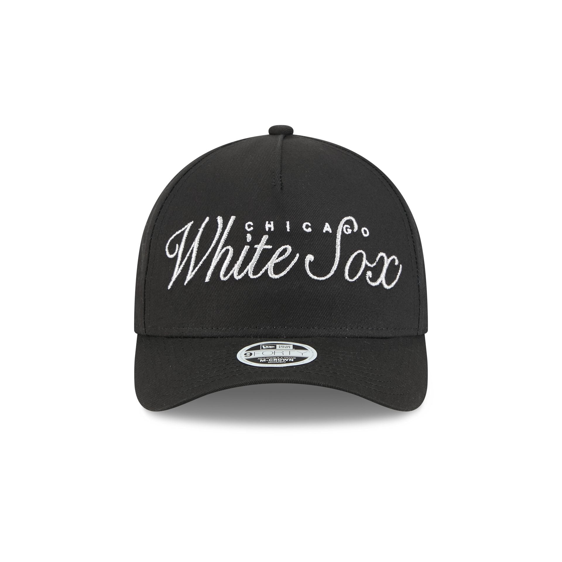 Chicago White Sox Metallic Women's 9FORTY M-Crown A-Frame Snapback Hat