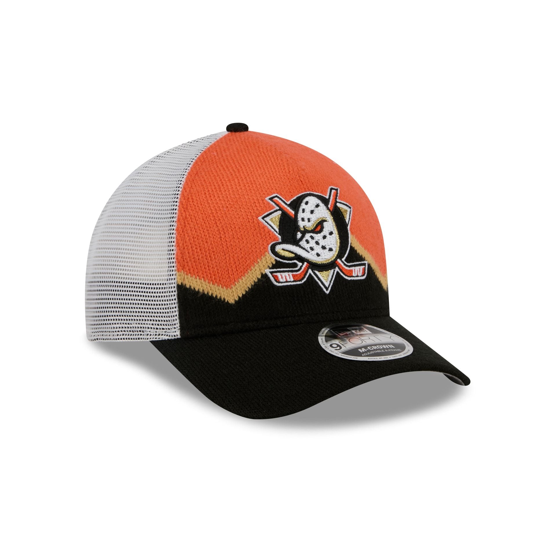 Anaheim Ducks Sock 9FORTY M-Crown A-Frame Trucker Hat