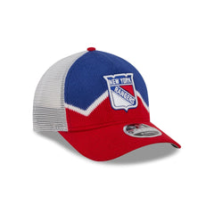 New York Rangers Sock 9FORTY M-Crown A-Frame Trucker Hat