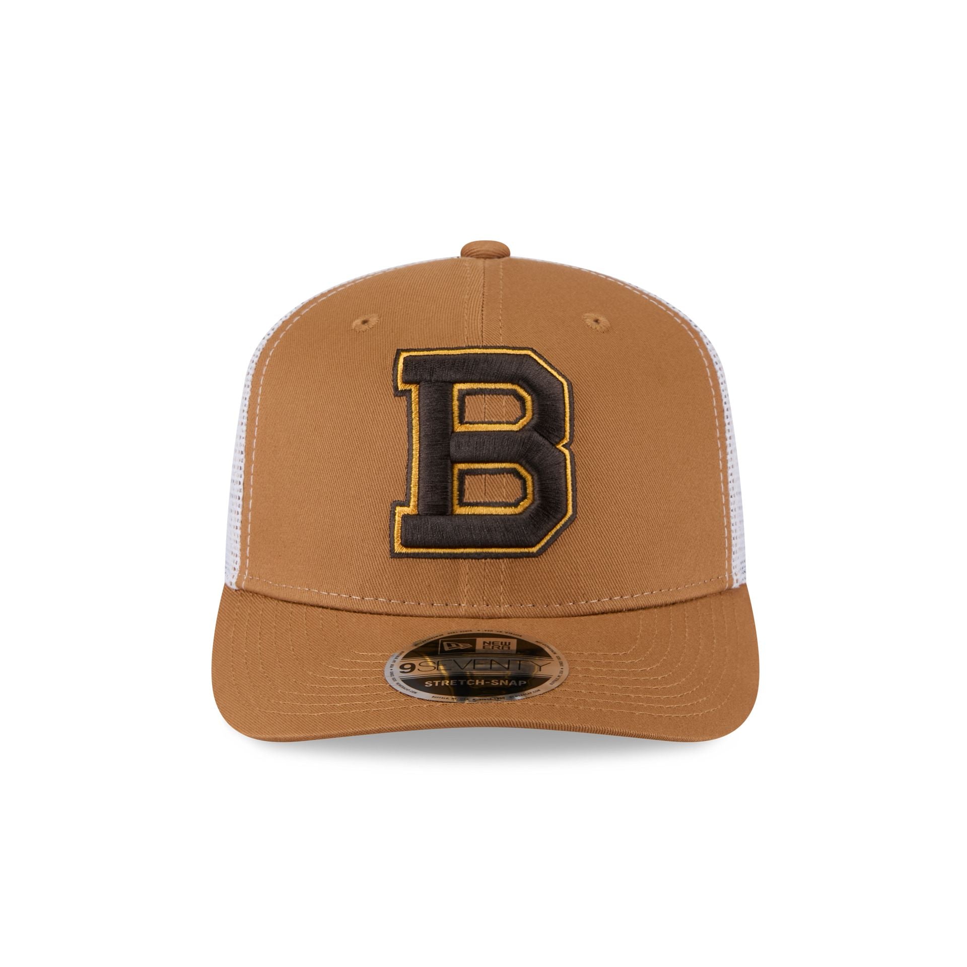 Boston Bruins Bronze 9SEVENTY Trucker Hat