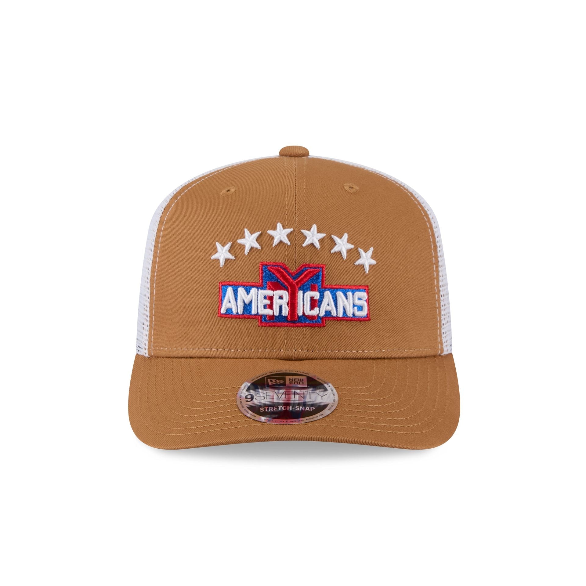 New York Americans Bronze 9SEVENTY Trucker Hat