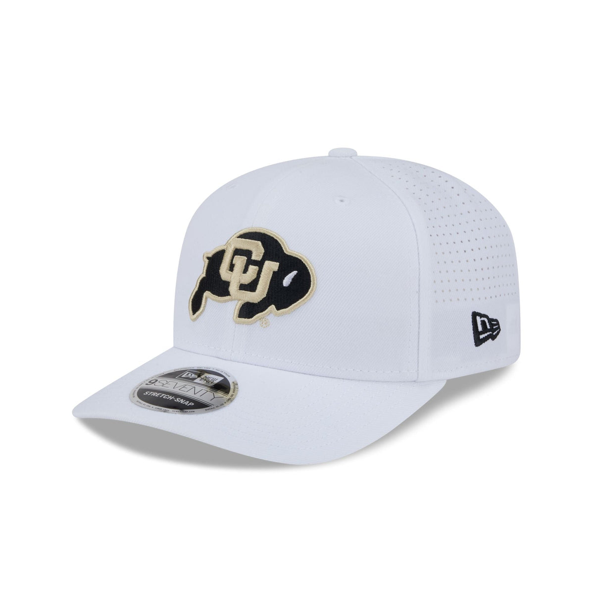 Colorado Buffaloes Optic White Performance 9SEVENTY Stretch-Snap Hat